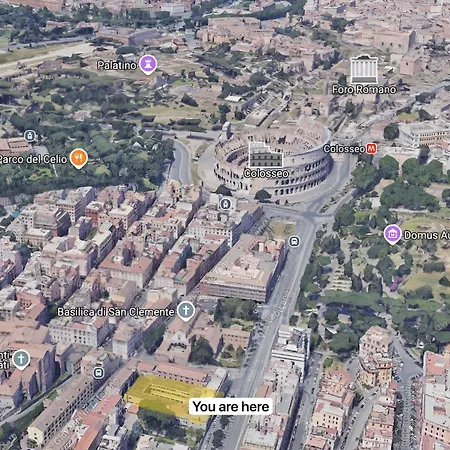 Apartamento With Private Courtyard - Colosseum & Forum Roma