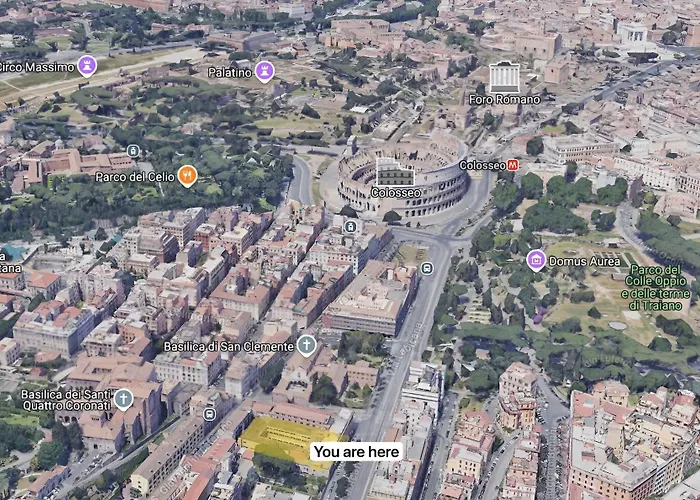 アパート With Private Courtyard - Colosseum & Forum ローマ